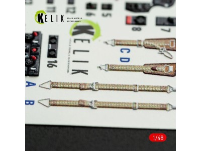 Hs-129 B - interior 3D decals for Takom kit 