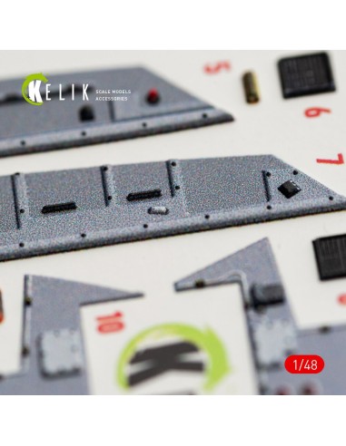 F-16I SUFA - interior 3D decals for GWH kit 