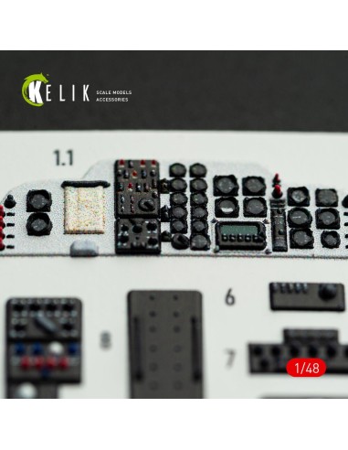 H-34A/UH-34D - interior 3D decals for Italeri kit 