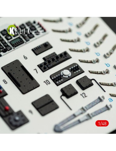 H-34A/UH-34D - interior 3D decals for Italeri kit 