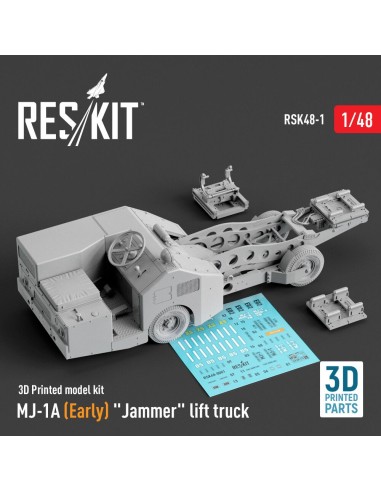 MJ-1A (Early) Jammer lift truck (3D Printed model kit) 