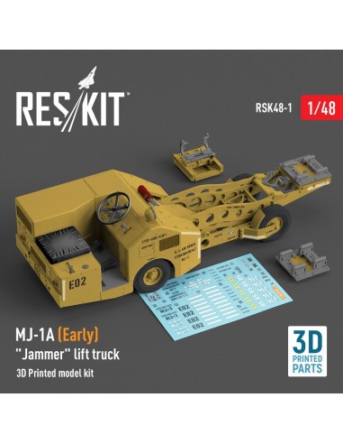 MJ-1A (Early) Jammer lift truck (3D Printed model kit) 