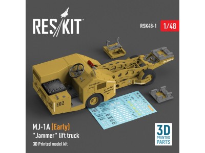 MJ-1A (Early) Jammer lift truck (3D Printed model kit) 