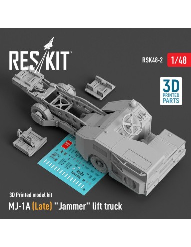 MJ-1A (Late) Jammer lift truck (3D Printed model kit) 