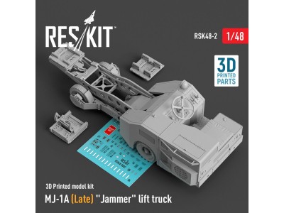 MJ-1A (Late) Jammer lift truck (3D Printed model kit) 