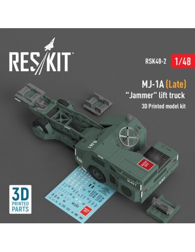 MJ-1A (Late) Jammer lift truck (3D Printed model kit) 