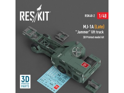 MJ-1A (Late) Jammer lift truck (3D Printed model kit) 