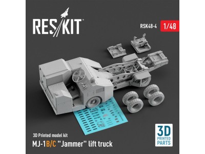 MJ-1B/C Jammer lift truck (3D Printed model kit) 
