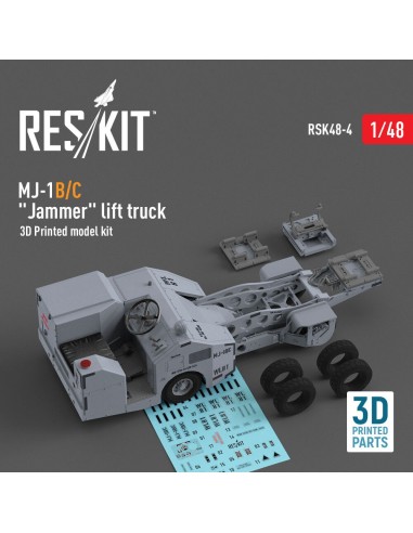 MJ-1B/C Jammer lift truck (3D Printed model kit) 