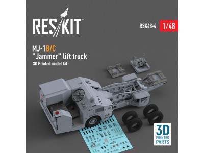 MJ-1B/C Jammer lift truck (3D Printed model kit) 
