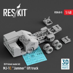 MJ-1C Jammer lift truck (3D Printed model kit)  2
