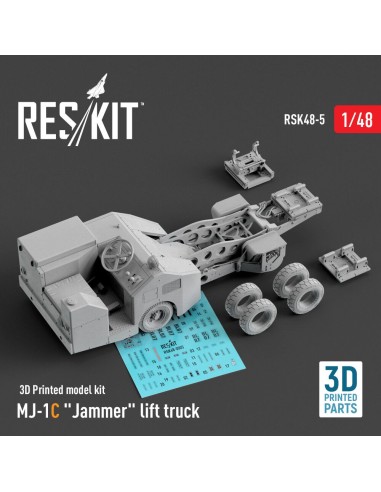 MJ-1C Jammer lift truck (3D Printed model kit) 