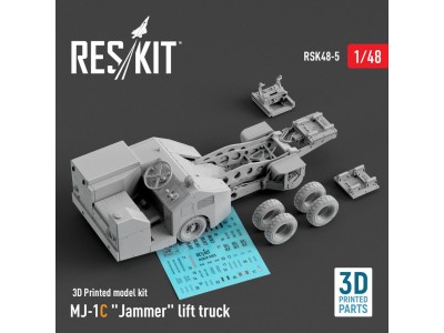 MJ-1C Jammer lift truck (3D Printed model kit) 