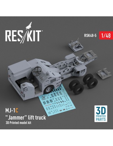 MJ-1C Jammer lift truck (3D Printed model kit) 