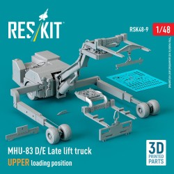 MHU-83 D/E Late lift truck UPPER loading position (3D Printed model kit)  2