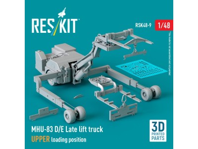 MHU-83 D/E Late lift truck UPPER loading position (3D Printed model kit) 