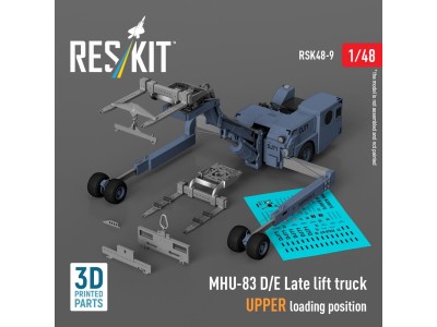 MHU-83 D/E Late lift truck UPPER loading position (3D Printed model kit) 
