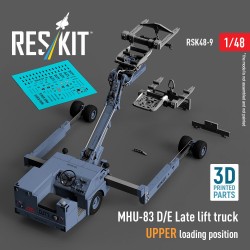 MHU-83 D/E Late lift truck UPPER loading position (3D Printed model kit) 