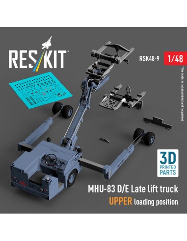 MHU-83 D/E Late lift truck UPPER loading position (3D Printed model kit) 