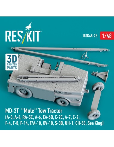 MD-3T Mule Tow Tractor (A-3, A-4, RA-5C, A-6, EA-6B, E-2C, A-7, C-2, F-4, F-8, F-14, F/A-18, OV-10, S-3B, UH-1, CH-53, Sea King)