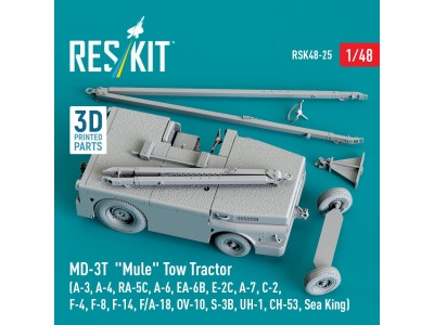MD-3T Mule Tow Tractor (A-3, A-4, RA-5C, A-6, EA-6B, E-2C, A-7, C-2, F-4, F-8, F-14, F/A-18, OV-10, S-3B, UH-1, CH-53, Sea King)