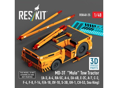 MD-3T Mule Tow Tractor (A-3, A-4, RA-5C, A-6, EA-6B, E-2C, A-7, C-2, F-4, F-8, F-14, F/A-18, OV-10, S-3B, UH-1, CH-53, Sea King)