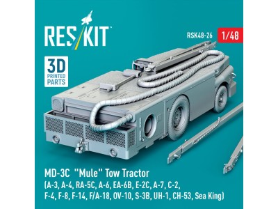 MD-3? Mule Tow Tractor (A-3, A-4, RA-5C, A-6, EA-6B, E-2C, A-7, C-2, F-4, F-8, F-14, F/A-18, OV-10, S-3B, UH-1, CH-53, Sea King)