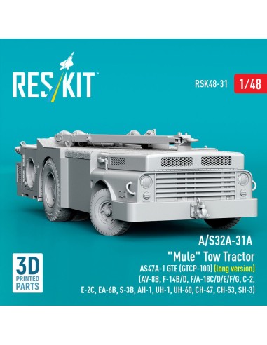 A/S32A-31A Mule Tow Tractor AS47A-1 GTE (GTCP-100) (long version) (AV-8B, F-14B/D, F/A-18C/D/E/F/G, C-2, E-2?, EA-6B, S-3B, AH-1