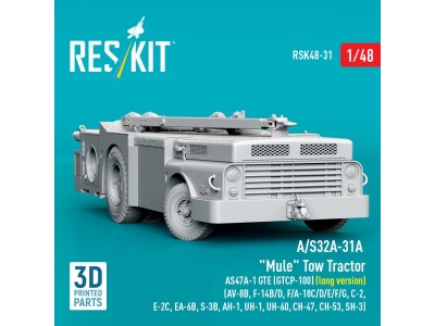 A/S32A-31A Mule Tow Tractor AS47A-1 GTE (GTCP-100) (long version) (AV-8B, F-14B/D, F/A-18C/D/E/F/G, C-2, E-2?, EA-6B, S-3B, AH-1