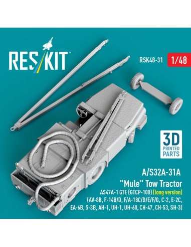 A/S32A-31A Mule Tow Tractor AS47A-1 GTE (GTCP-100) (long version) (AV-8B, F-14B/D, F/A-18C/D/E/F/G, C-2, E-2?, EA-6B, S-3B, AH-1