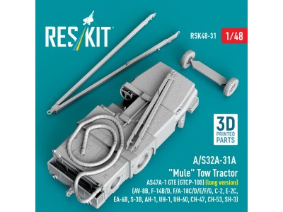 A/S32A-31A Mule Tow Tractor AS47A-1 GTE (GTCP-100) (long version) (AV-8B, F-14B/D, F/A-18C/D/E/F/G, C-2, E-2?, EA-6B, S-3B, AH-1