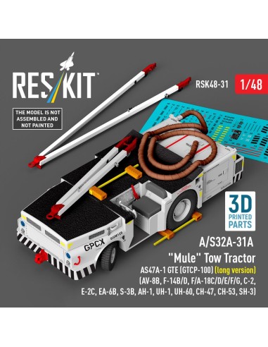 A/S32A-31A Mule Tow Tractor AS47A-1 GTE (GTCP-100) (long version) (AV-8B, F-14B/D, F/A-18C/D/E/F/G, C-2, E-2?, EA-6B, S-3B, AH-1