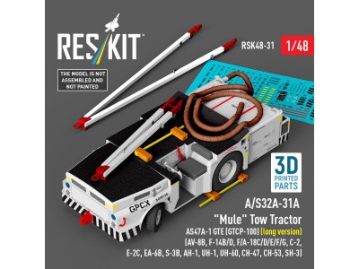 A/S32A-31A Mule Tow Tractor AS47A-1 GTE (GTCP-100) (long version) (AV-8B, F-14B/D, F/A-18C/D/E/F/G, C-2, E-2?, EA-6B, S-3B, AH-1