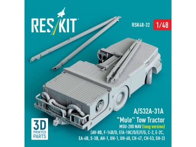 A/S32A-31A Mule Tow Tractor MSU-200 NAV (long version) (AV-8B, F-14B/D, F/A-18C/D/E/F/G, C-2, E-2?, EA-6B, S-3B, AH-1, UH-1, UH-