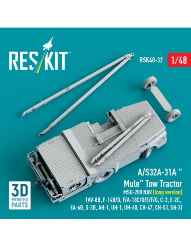 A/S32A-31A Mule Tow Tractor MSU-200 NAV (long version) (AV-8B, F-14B/D, F/A-18C/D/E/F/G, C-2, E-2?, EA-6B, S-3B, AH-1, UH-1, UH-