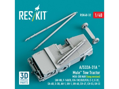 A/S32A-31A Mule Tow Tractor MSU-200 NAV (long version) (AV-8B, F-14B/D, F/A-18C/D/E/F/G, C-2, E-2?, EA-6B, S-3B, AH-1, UH-1, UH-