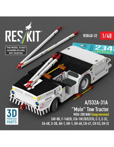 A/S32A-31A Mule Tow Tractor MSU-200 NAV (long version) (AV-8B, F-14B/D, F/A-18C/D/E/F/G, C-2, E-2?, EA-6B, S-3B, AH-1, UH-1, UH-