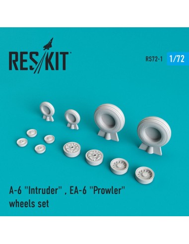 A-6 Intruder / EA-6 Prowler wheels set (weighted) 