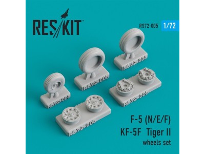 F-5 (N,E,F)/KF-5F Tiger II wheels set 