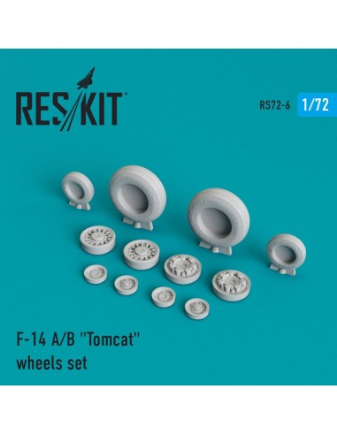 F-14 (A,B) Tomcat wheels set (weighted) 