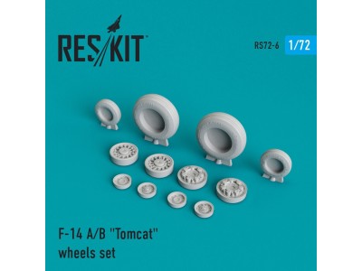 F-14 (A,B) Tomcat wheels set (weighted) 