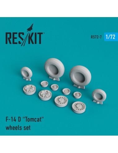 F-14D Tomcat wheels set (weighted) 