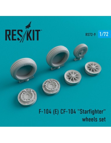 F-104E/CF-104 Starfighter wheels set 