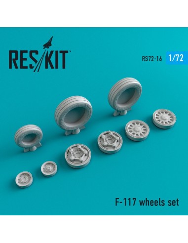 F-117 Nighthawk wheels set (weighted) 