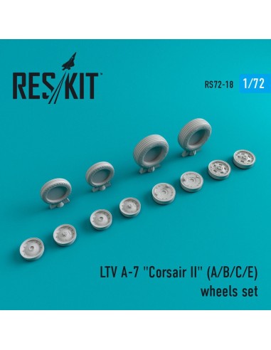A-7 (A,B,C,E) Corsair II wheels set 