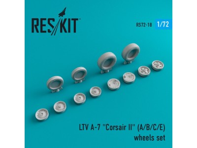A-7 (A,B,C,E) Corsair II wheels set 