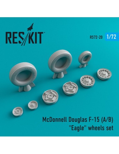 F-15 (A,B) Eagle wheels set 