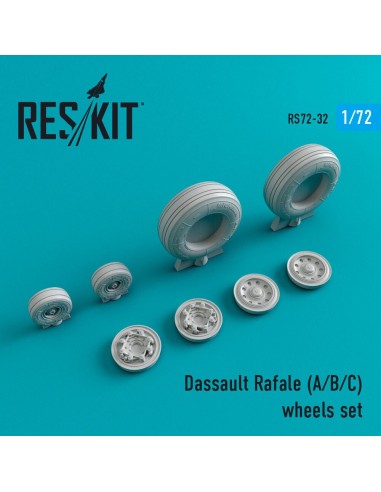 Rafale (A,B,C) wheels set 