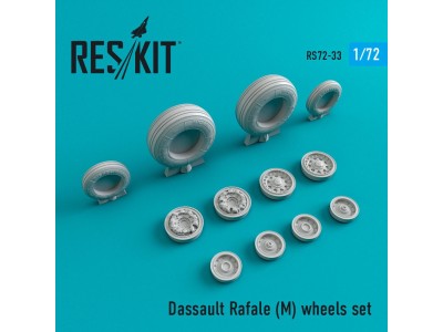 Rafale M wheels set 