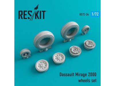 Mirage 2000 wheels set 